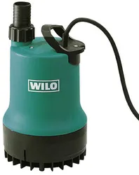 Dompelpomp PP, Hmax=7m, Qmax=9.5m3/h, met vlotter, 1x220 - 240V, stroomkabel=4m, Wilo Drain TM 32/7